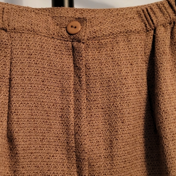 Norton McNaughton Brown/Camel Skirt, Size 10P, NWT - Picture 3 of 7